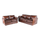 Roche Bobois leather sofa set