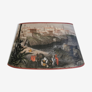 Landscape lampshade