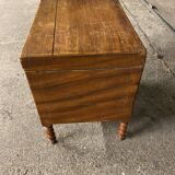 Chest on feet early XX th pine