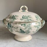 Sarreguemine soup tureen