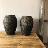 Cast iron flower pots
