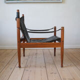 Safari armchair in Rosewood by Erik Wortz for Niels Eilersen.