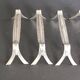 WMF, eight silver-plated knife rests, palmette decoration 1880