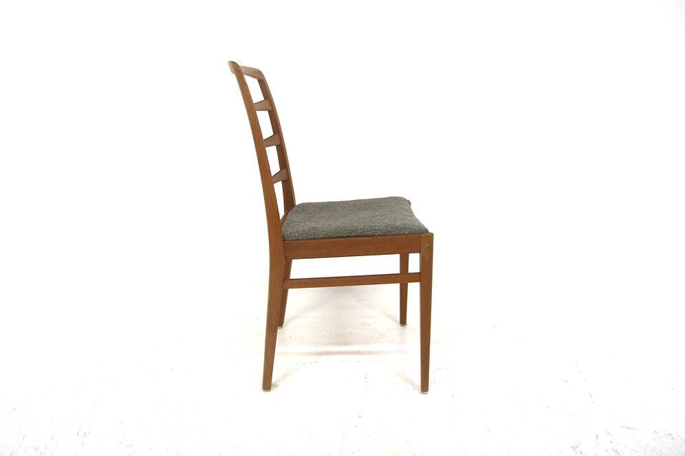 Set of 6 Scandinavian "Reno" chairs in oak, Bodafors, Sweden, 1960.