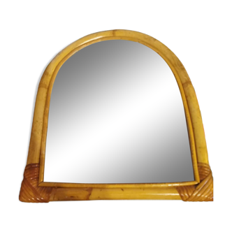 Miroir bambou