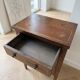 Chest of drawers / Bedside table in marquetry – 3 drawers – Louis XVI style
