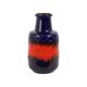 Vintage Allemagne de l’Ouest Poterie Scheurich Bleu Orange Fat Lava 408-40