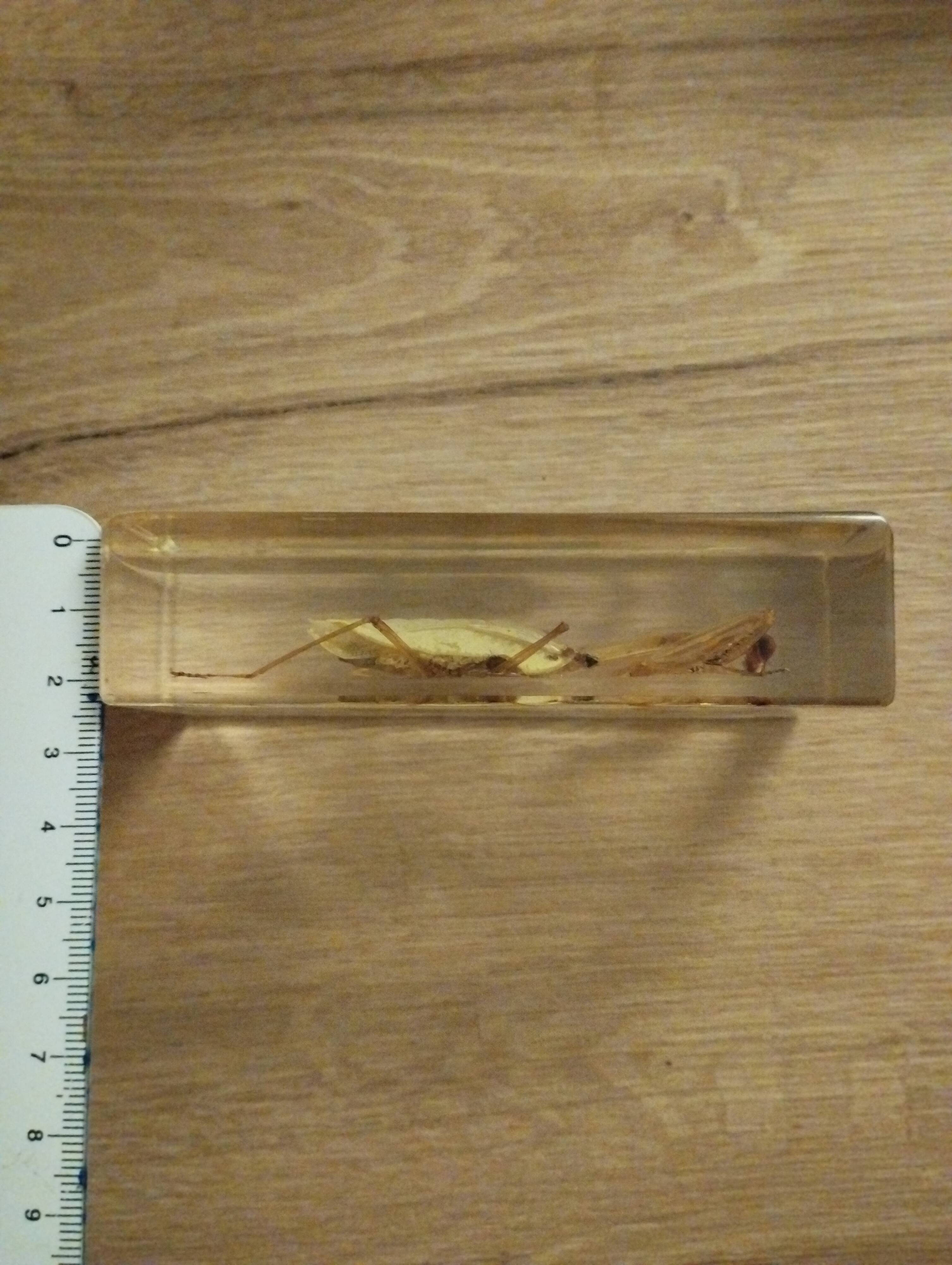 Resin block religious mantha