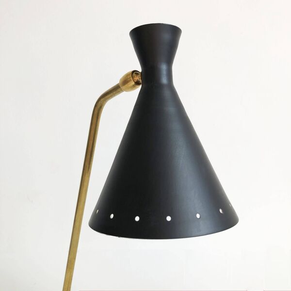 Lampe italienne « cocotte » design années 50