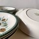 Set of 12 boch la louvière soup plates - argenteuil series
