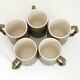 Ensemble de mugs barbotine BP 70's