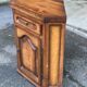 English wooden sideboard solid wood corner TV cabinet