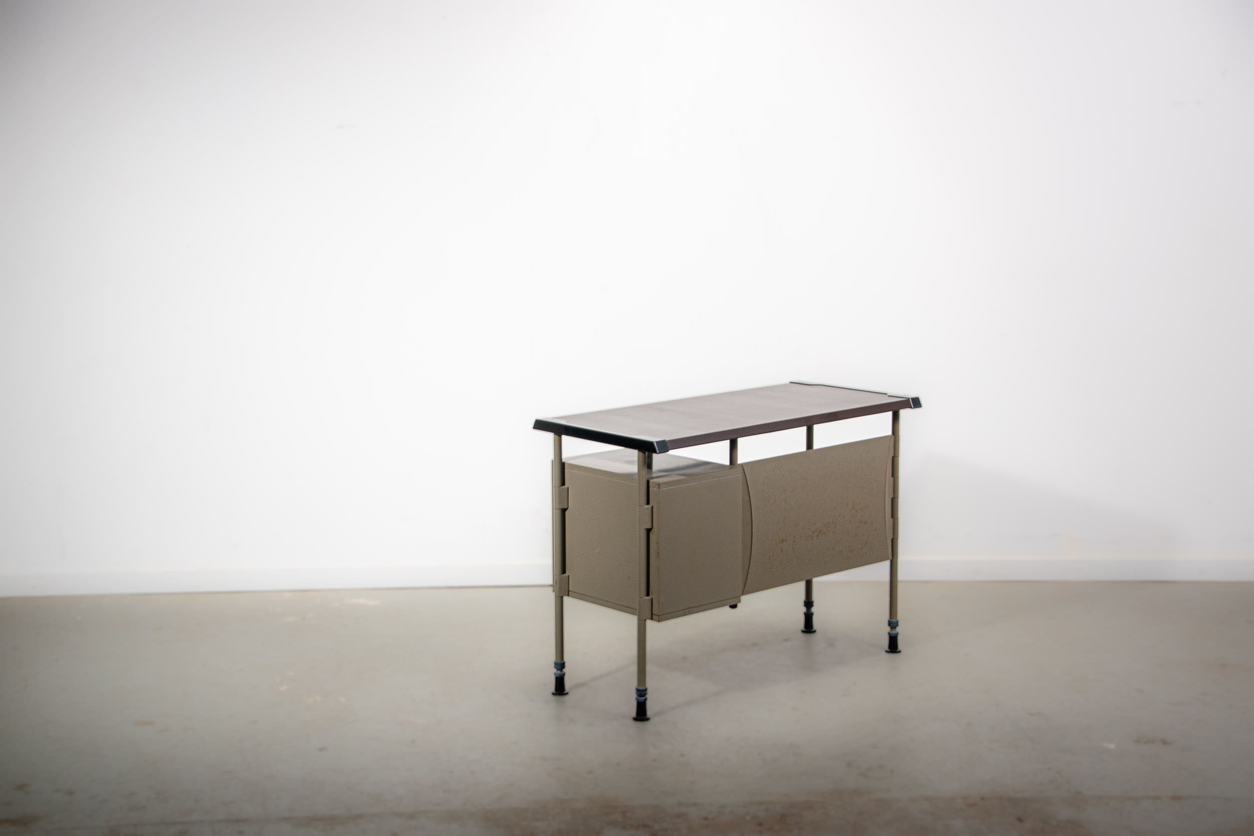 Spazio series typewriter desk by Studio BBPR for Olivetti, circa 1960