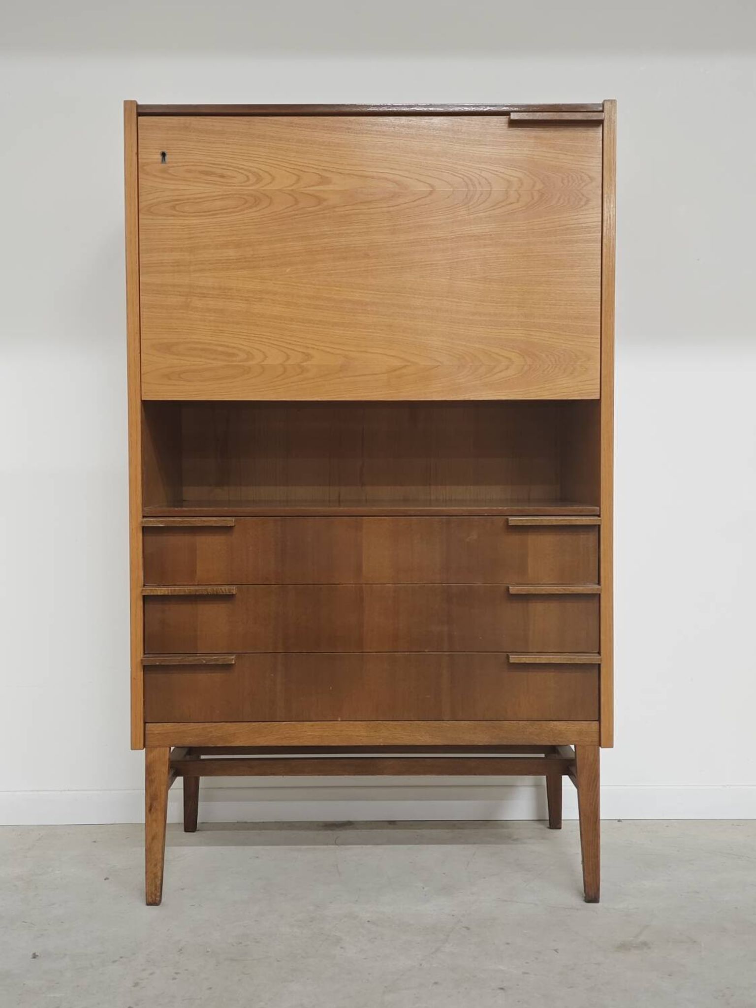 Secretary / Two-tone desk Frantisek Mezulanik for Up Zavody 1960