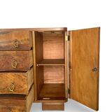 Italian Art deco walnut sideboard