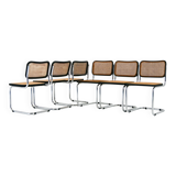 Set of 6 Dining Chairs Style B32 by Marcel Breuer