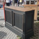 Antique wooden counter