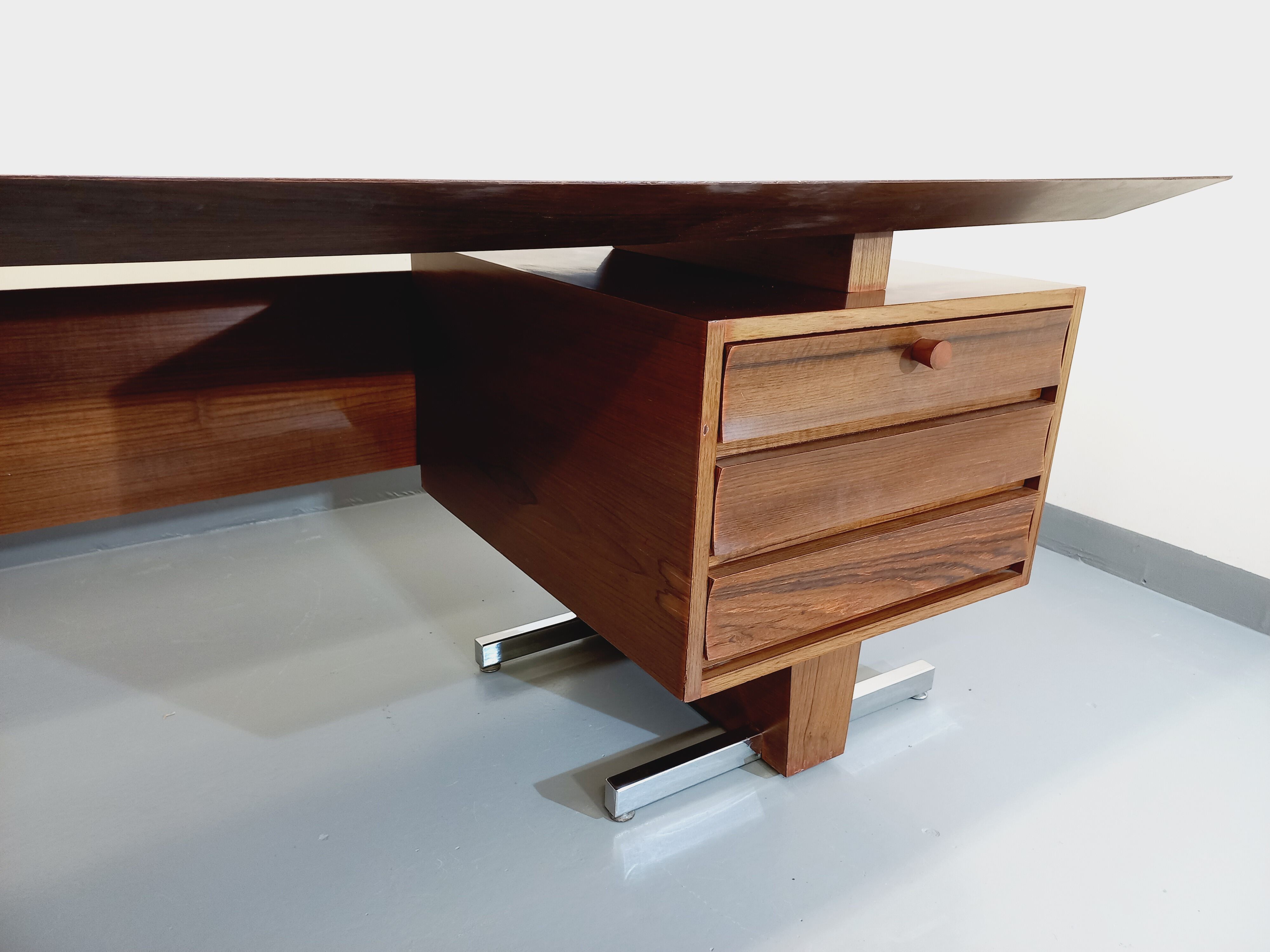 Bureau d’angle de direction Voko vintage style scandinave années 60 70 ...