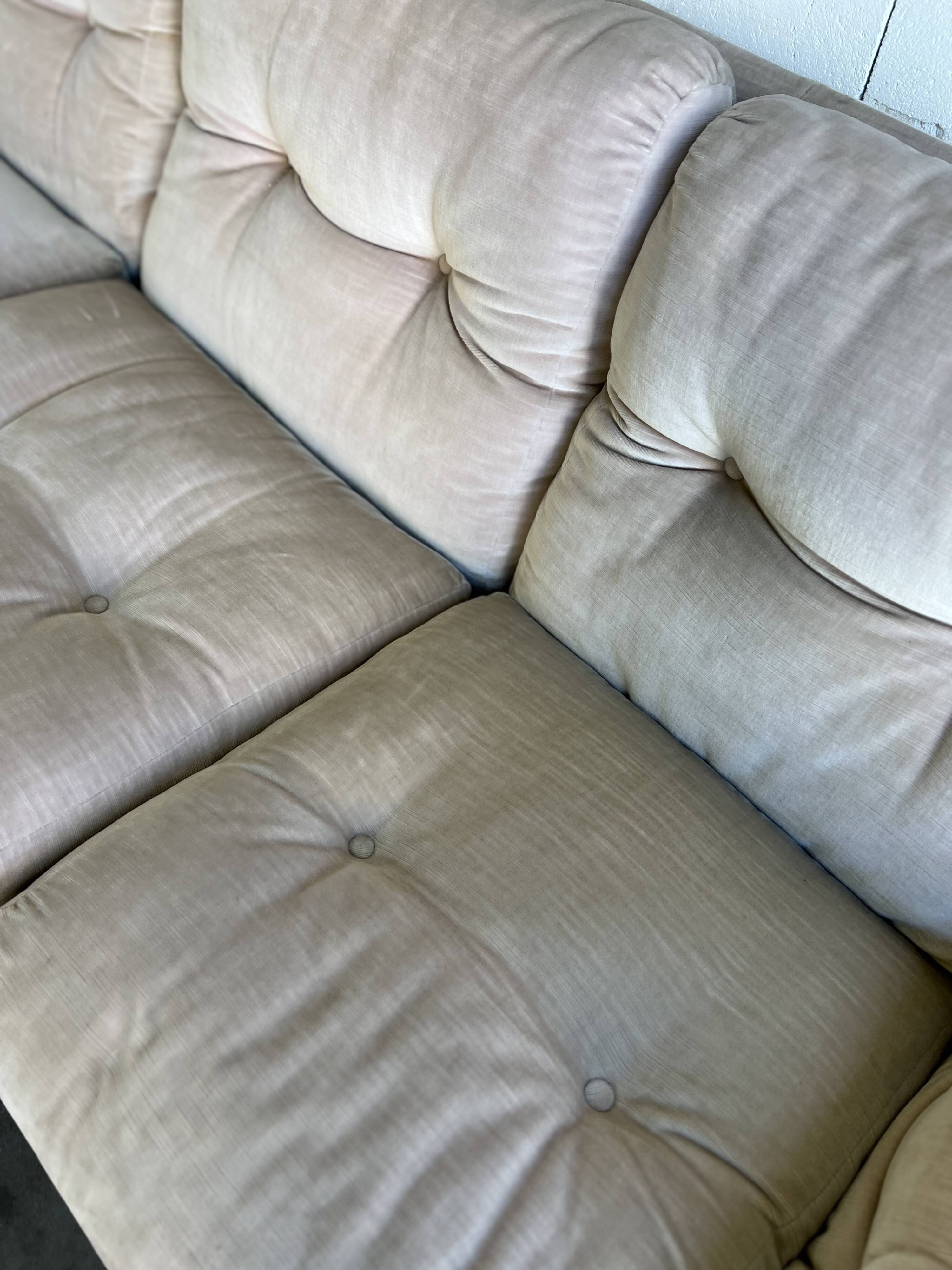 Vintage three-seater sofa/seat/sofa/seat/sofa 'Coronado by Tobia'