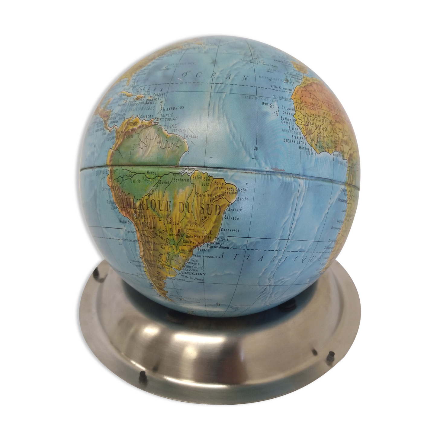 Globe terrestre scan-globe A/S 1973 Denmark