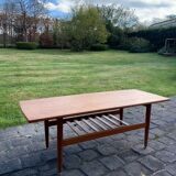 Scandinavian teak coffee table Groningen model for Samcom