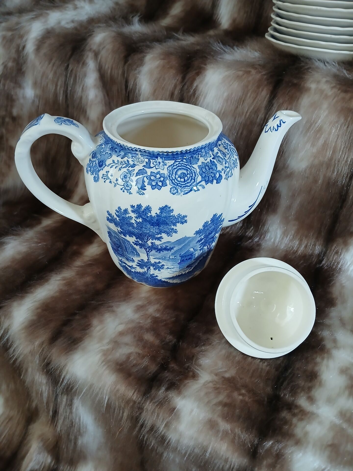 Antique coffee or tea service by Villeroy and Boch