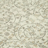 Handmade Unique Oriental Beige Carpet 183 cm x 295 cm - 38952