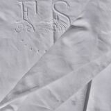 Old cloth in mestizo, monogramned FS