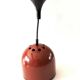 Lita pendant light for Circa terracotta metal