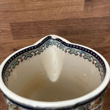 Broc in earthenware Sarreguemines Tunis