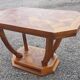 Beautiful Art Deco table in branded wood