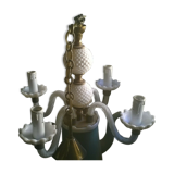 Lustre opaline vintage