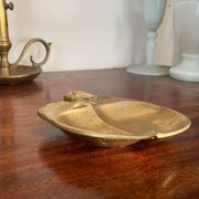 Vintage brass pocket tray