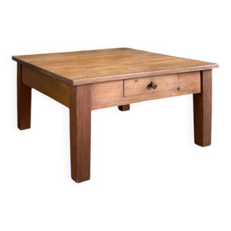 Square Farmhouse Coffee Table (Refurbished)