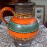 West Germany ceramic pitcher