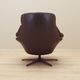 Leather swivel chair, Danish design, 1960s, designer: H.W. Klein, manufactu