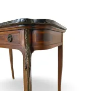 Table console avec plateau en marbre – 19e siècle