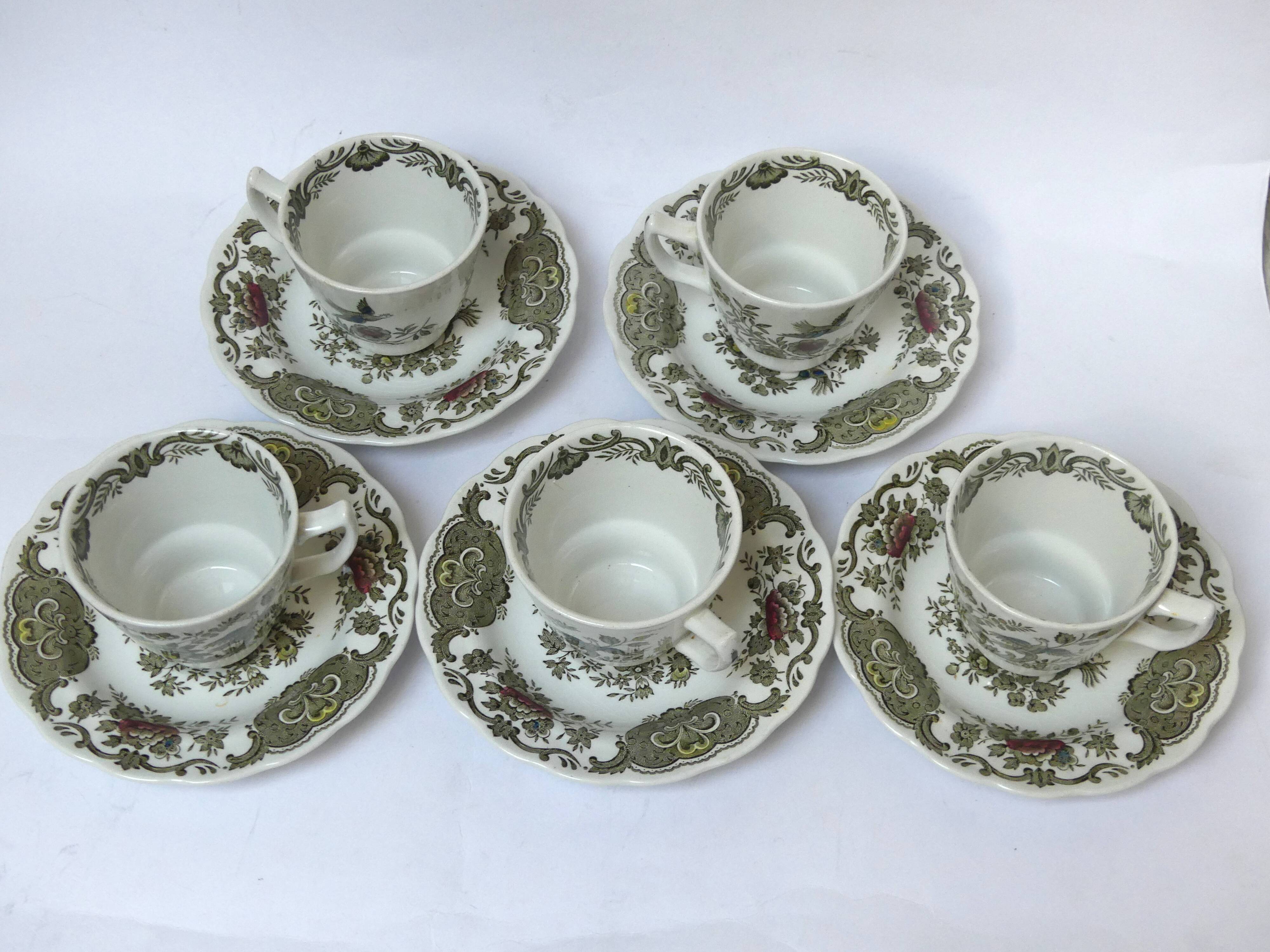 Ridgway English coffee cups