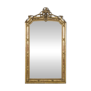 Miroir en bois doré