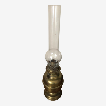 Brass kerosene lamp