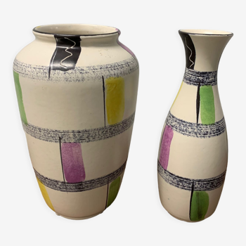 Paire de vases de bay keramik