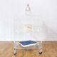 Meuble de rangement ou desserte en plexiglas