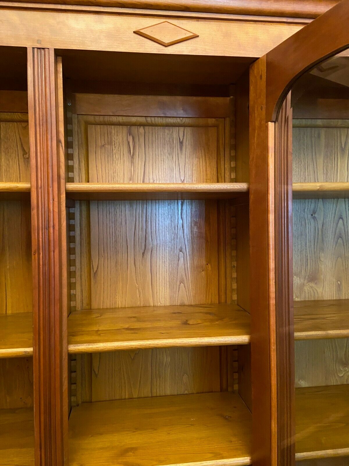 Library 2 bodies in solid blond cherry style Directoire