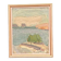 Original Swedish Oil on Canvas – "Coastal Landscape" by Erik Birger Gustavsson – Signed – Dated 1981 – Vintage and Framed – 41 × 33 cm (16.1 × 13 inches)