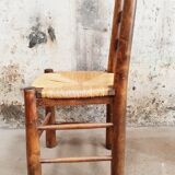 4 brutalist chairs 50s