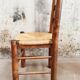 4 chaises brutaliste année 50
