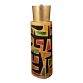 Thermos en parchemin Aldo Tura Mod. 796D avec décoration abstraite, 1940