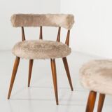 Mid-Century Pair of Scandinavian Cocktail Chairs - 1950s
