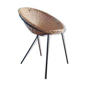 fauteuil corbeille en