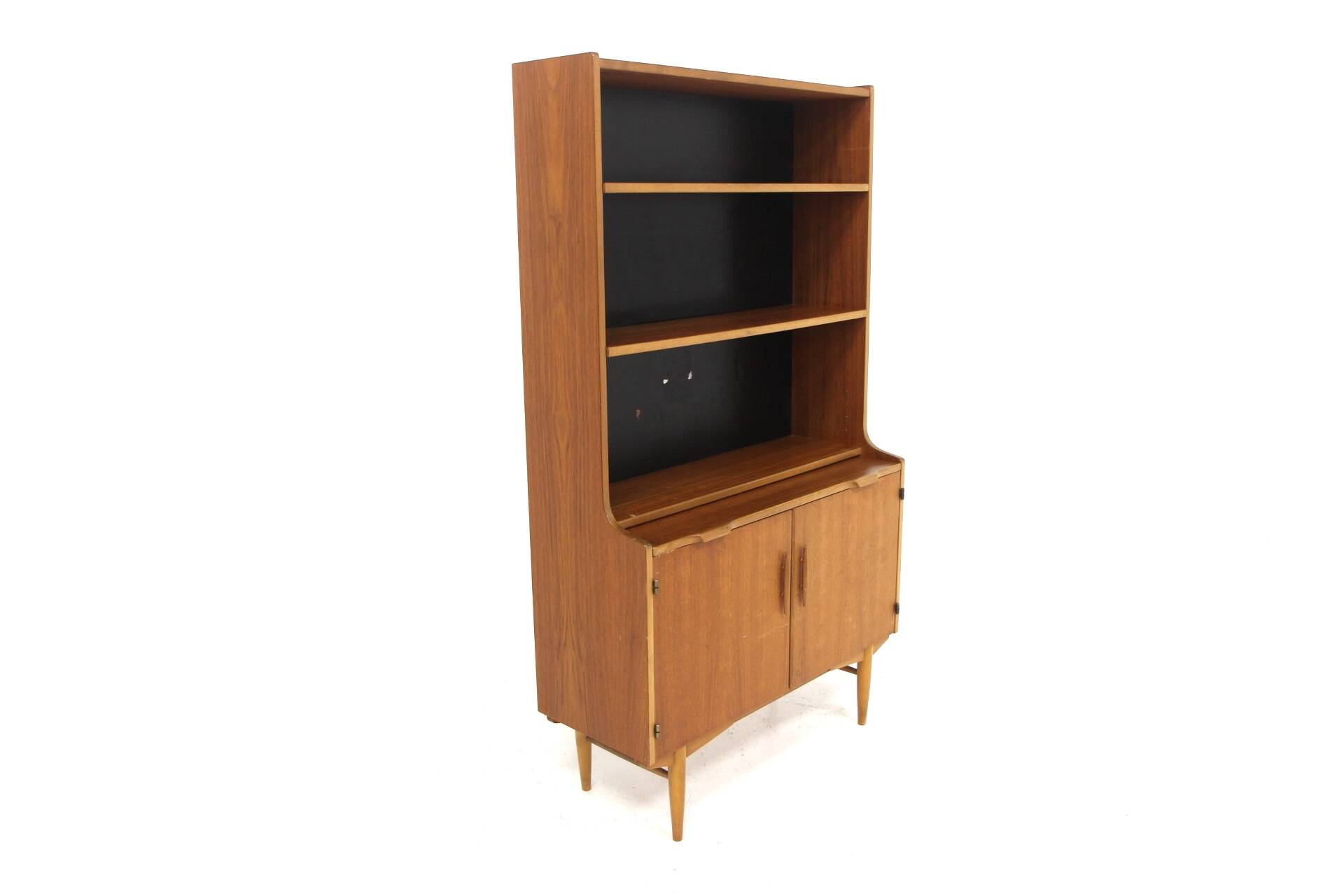 Scandinavian teak secretary, Hugo Troeds, Bjärnum, Sweden, 1950